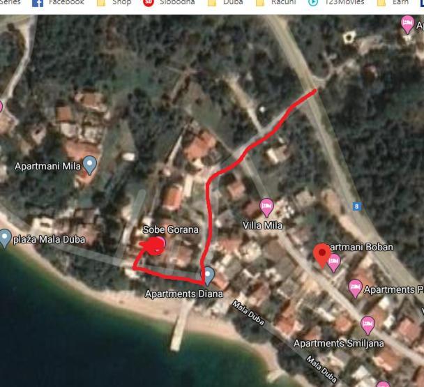Sobe Gorana Hotel Živogošće Exterior foto